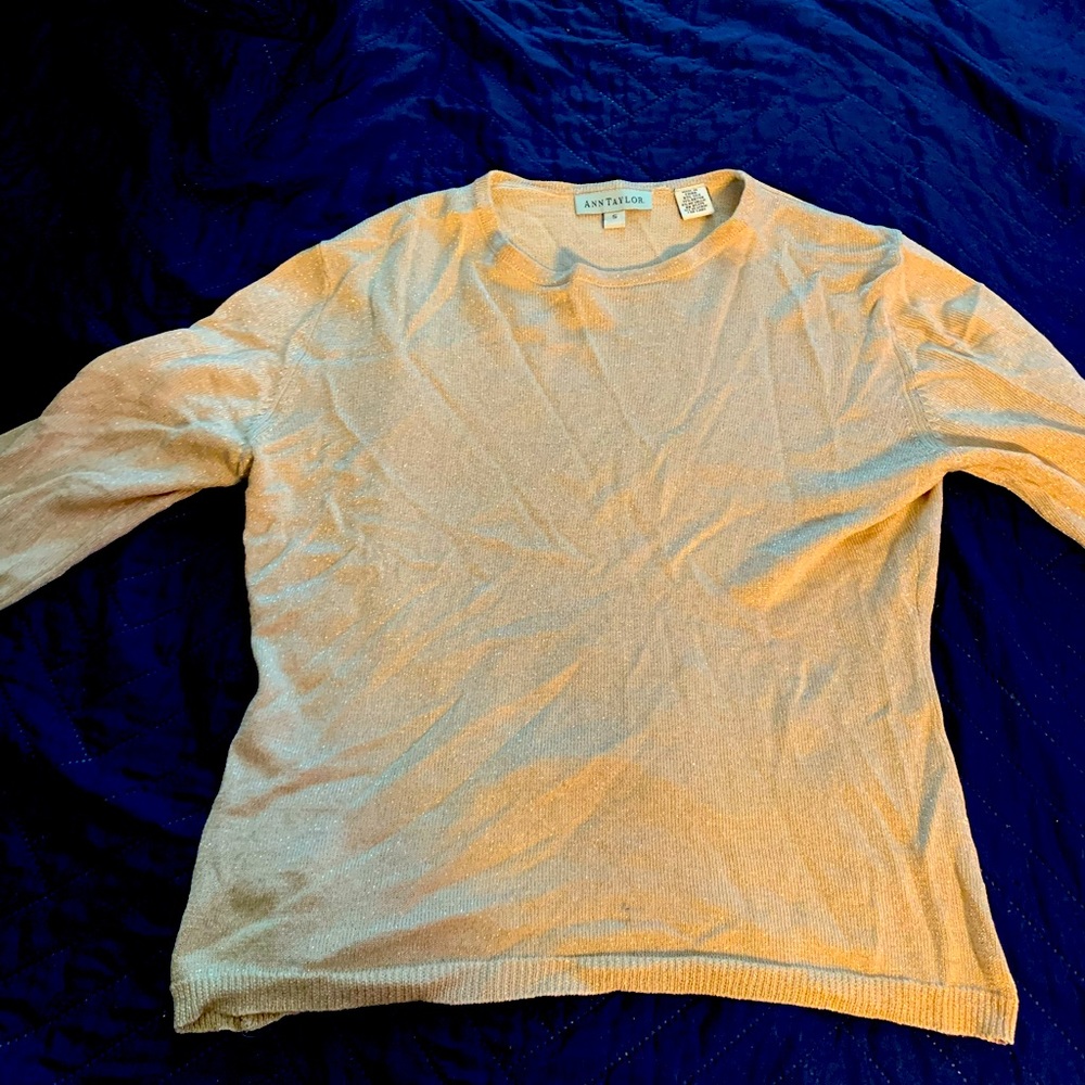 Gold glitter shirt